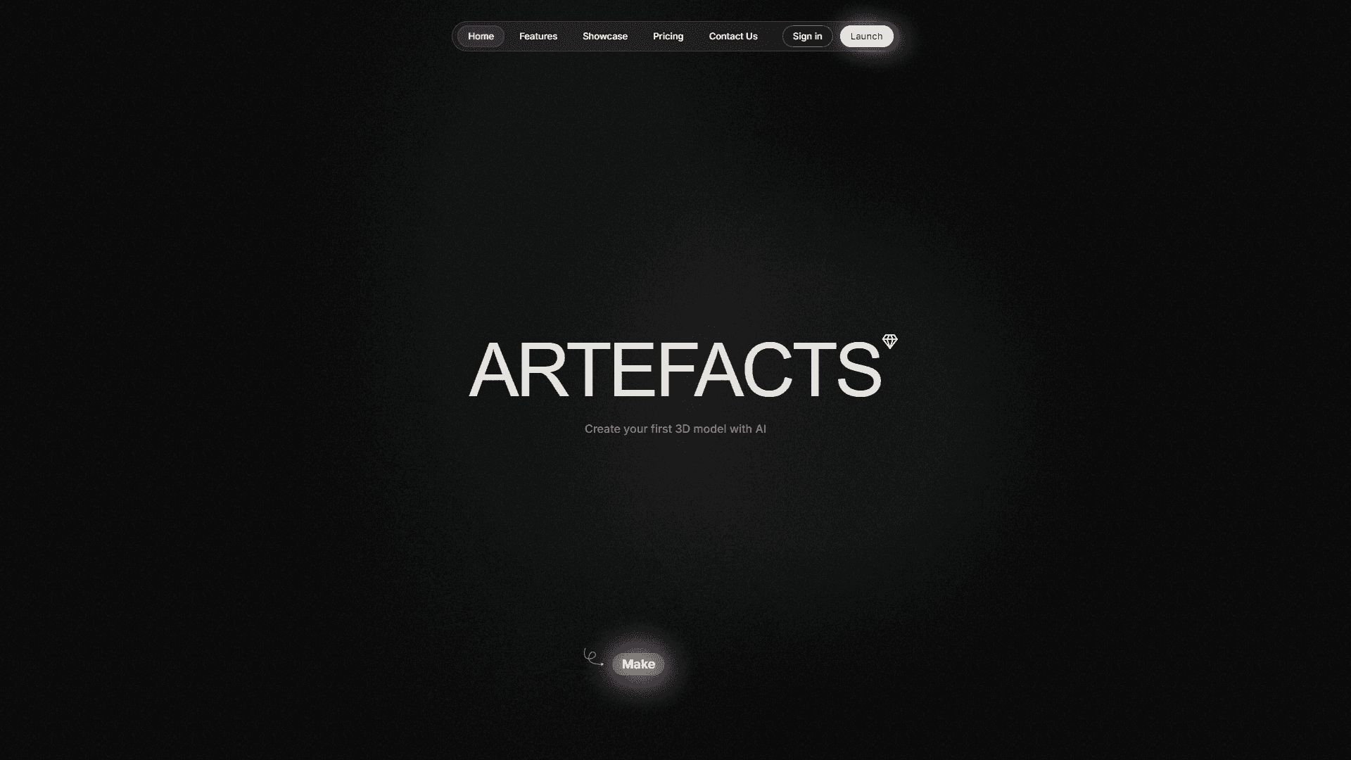 Artefacts.ai scrrenshot