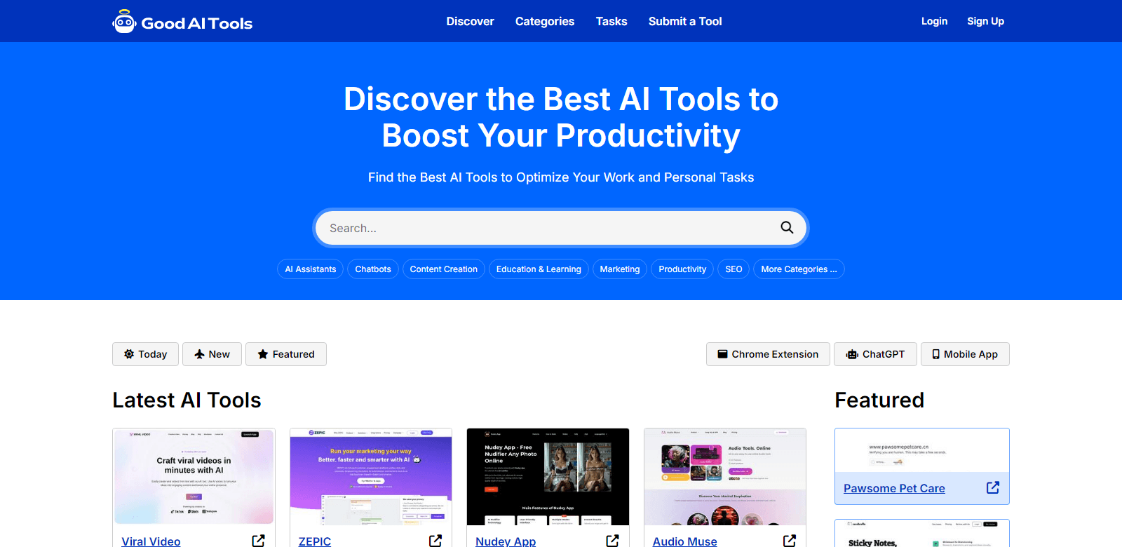 Good AI Tools scrrenshot