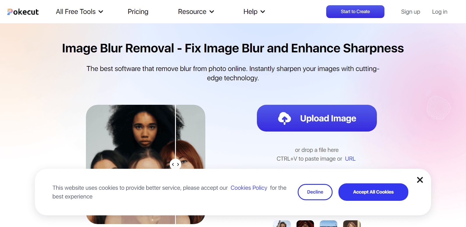 Image Blur Removal scrrenshot