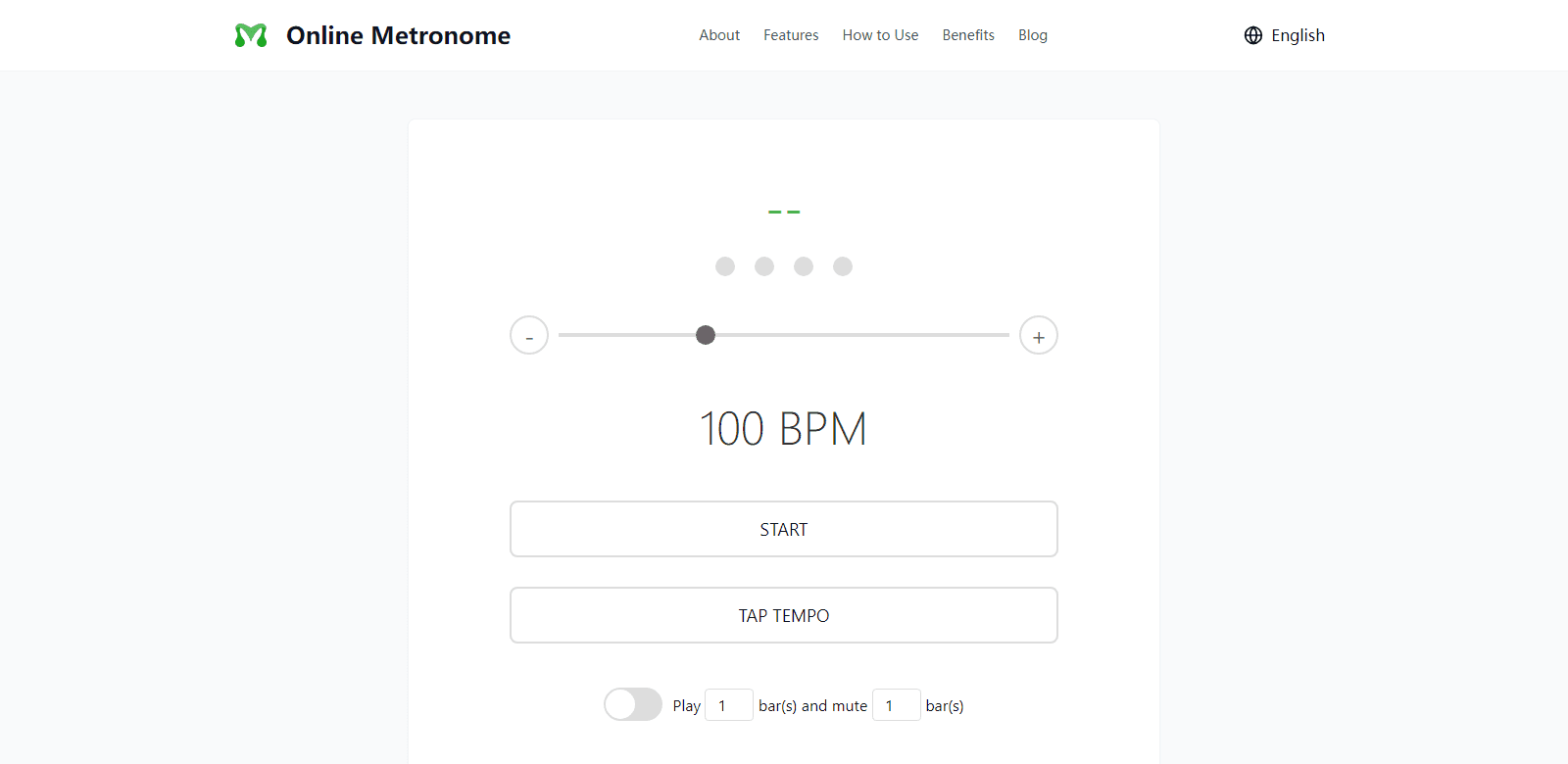 metronome scrrenshot